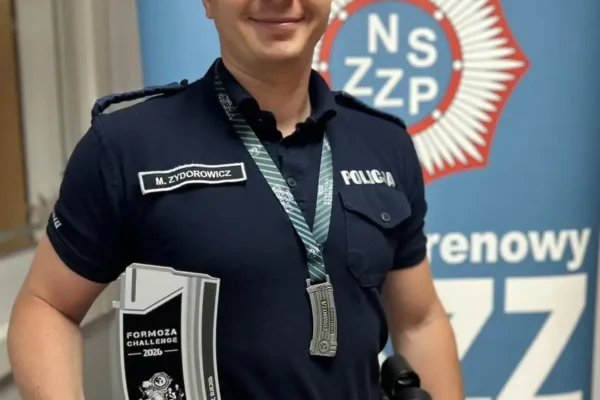 Policjant z Ostrowa Wlkp. z sukcesem w biegu Formoza Challenge