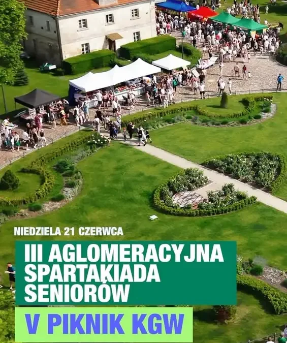 III Aglomeracyjna Spartakiada Seniorów i V Piknik KGW w Lewkowie – zaproszenie