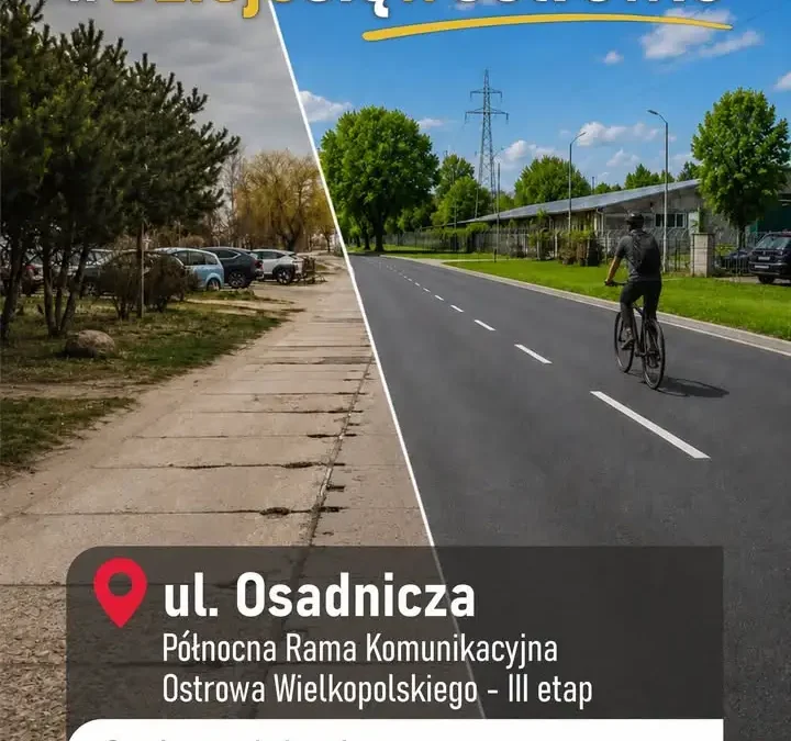Ostrów Wielkopolski: Rusza przebudowa ulicy Osadniczej za 8,5 mln zł