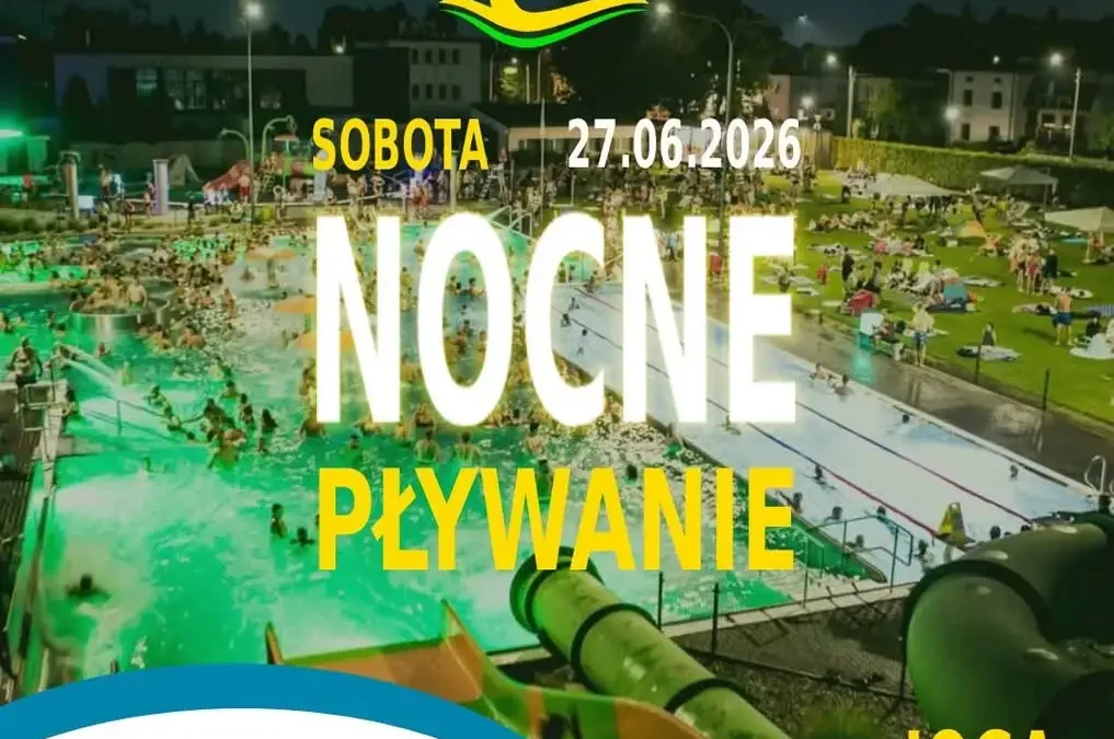 Nocne pływanie i joga na basenie Olimpijska w sobotę