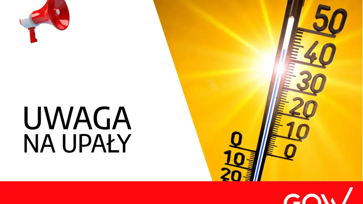 Ostrzeżenie przed upałami: w weekend nawet 39°C w powiecie ostrowskim
