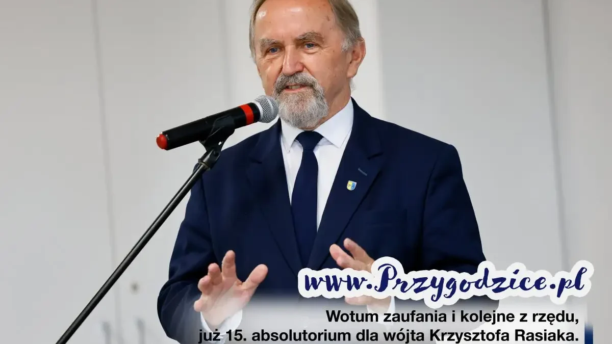 Wójt Przygodzic z absolutorium i wotum zaufania na 15. rok z rzędu