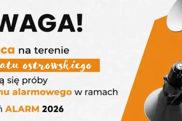 Ćwiczenia ALARM 2026 – w całej Polsce zawyją syreny