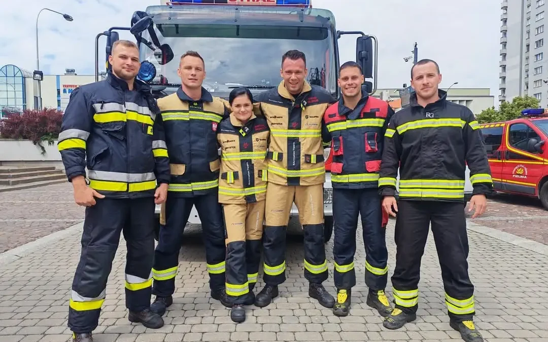 Ostrowscy strażacy mistrzami Polski w zawodach Najtwardszy Strażak