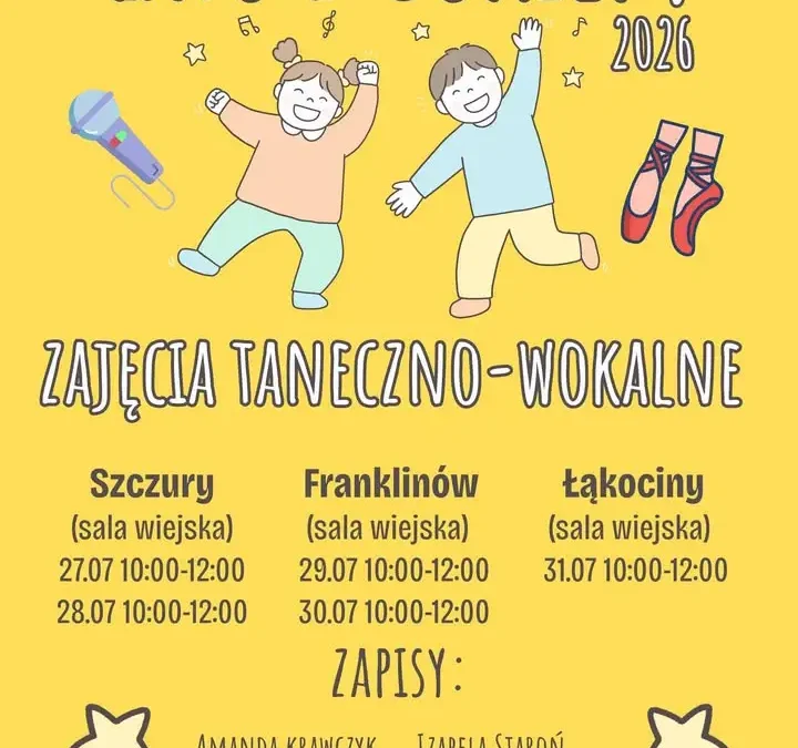 Wakacyjne zajęcia w gminie Wysocko Wielkie – plenerowe warsztaty dla dzieci