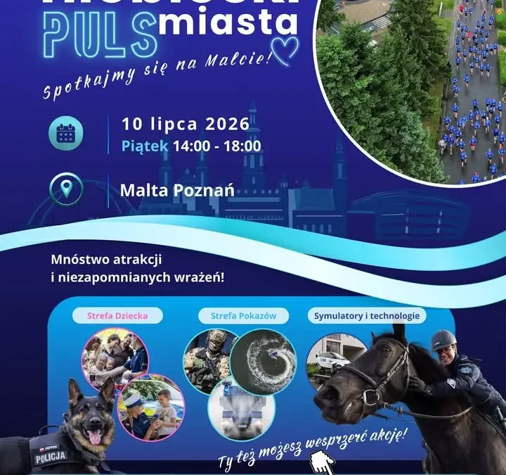 Dwa policyjne wydarzenia w lipcu: piknik na Malcie i Święto Policji w Rawiczu