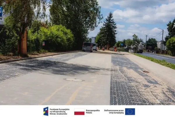 Postępują prace przy budowie parkingu Parkuj i Jedź w Ostrowie Wielkopolskim