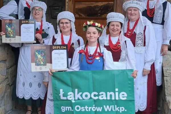 Zespół Łąkocanie z III miejscem na Sabałowych Bajaniach