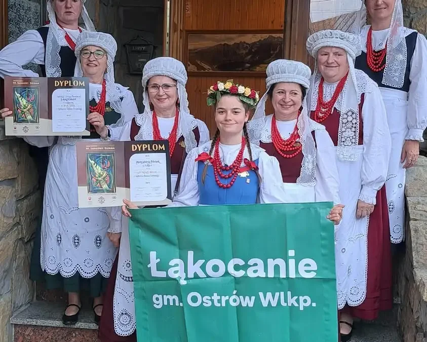 Zespół Łąkocanie z III miejscem na Sabałowych Bajaniach