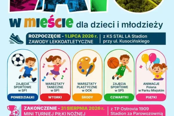 Zapisy na kolejny tydzień „Zdrowego i Aktywnego Lata” już jutro