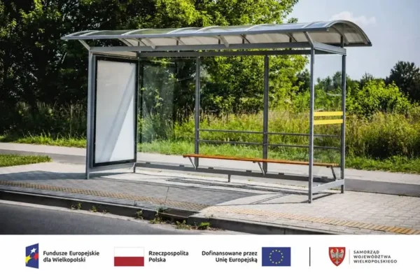 Nowe wiaty przystankowe w Ostrowie Wielkopolskim – 10 lokalizacji zmodernizowanych