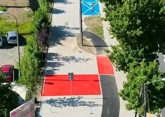 Parking P+R przy SP6 w Kaliszu prawie gotowy – dofinansowanie z UE
