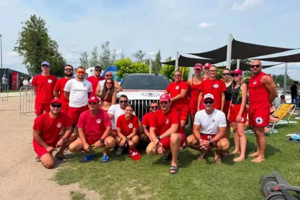 Ratownicy zabezpieczali Kórnik Triathlon 2026 – współpraca z WOPR Ostrów Wielkopolski