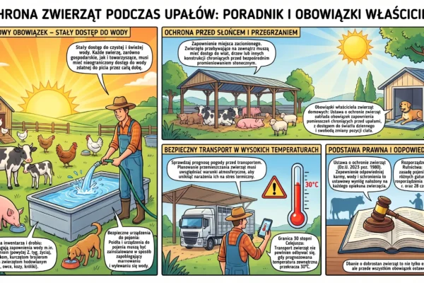 Upały: weterynarz apeluje o wodę i cień dla zwierząt