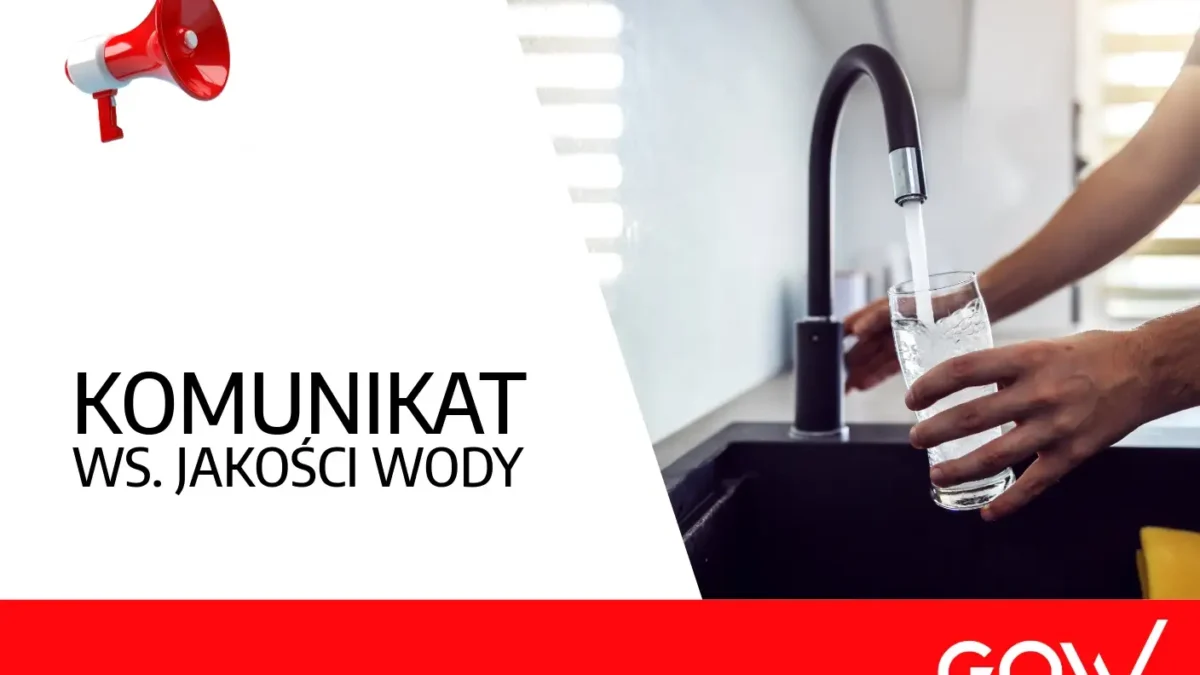 Komunikat o jakości wody w strefie Czekanów – zalecane przegotowanie