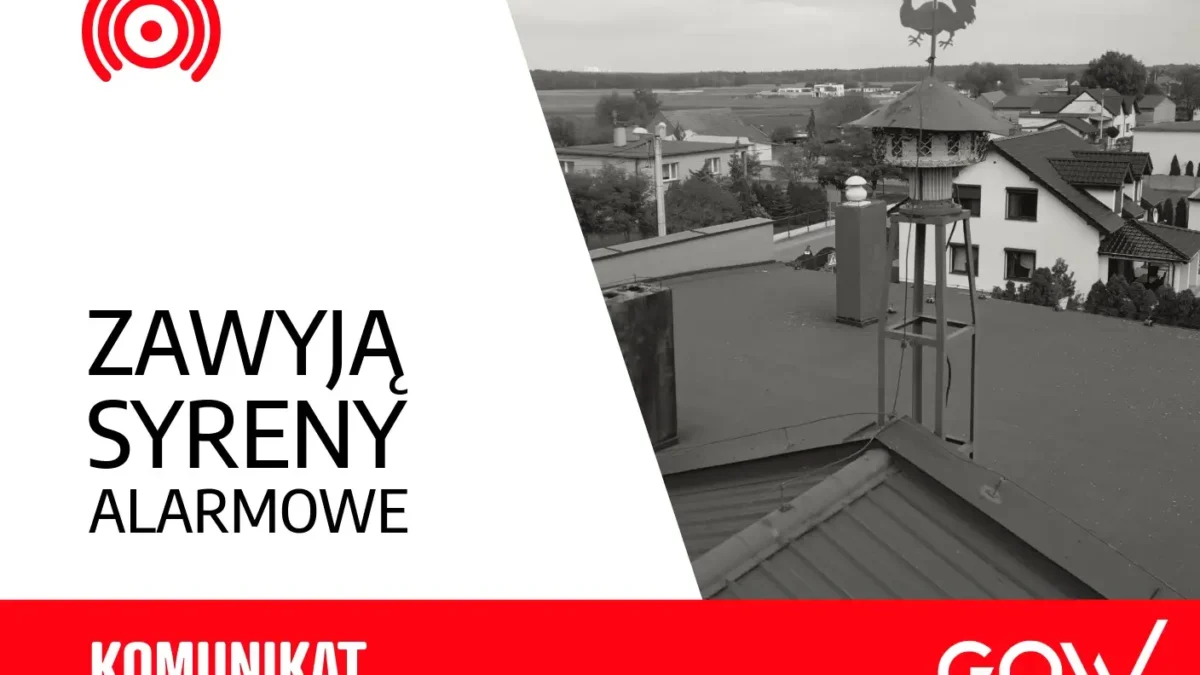 Ogólnopolskie ćwiczenie „Alarm 2026” – w środę zawyją syreny