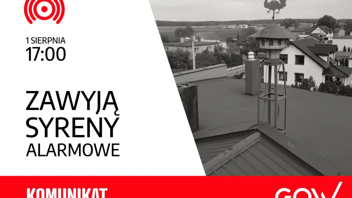 1 sierpnia w Gminie Ostrów Wielkopolski zawyją syreny – trening i hołd dla powstańców
