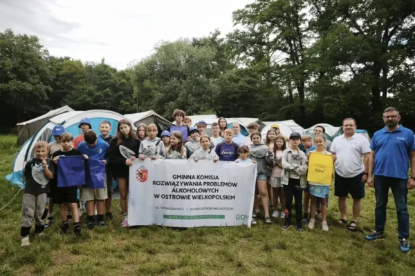 75 uczniów z gminy Ostrów Wielkopolski na letnim obozie profilaktycznym