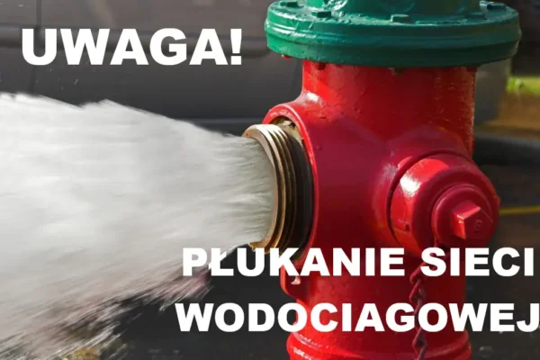 Płukanie sieci wodociągowej w gminie Sośnie – utrudnienia od 27 do 31 lipca