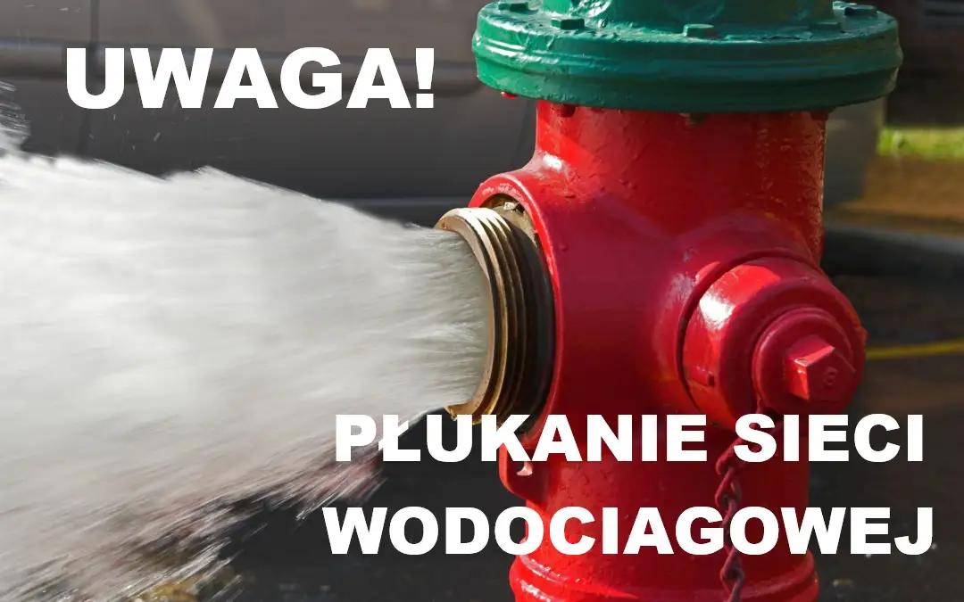 Płukanie sieci wodociągowej w gminie Sośnie – utrudnienia od 27 do 31 lipca
