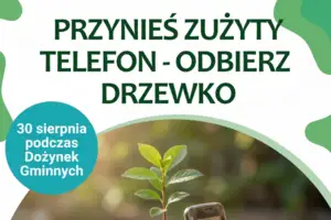 Oddaj zużyty telefon, odbierz sadzonkę drzewa – ekologiczna akcja w Raszkowie