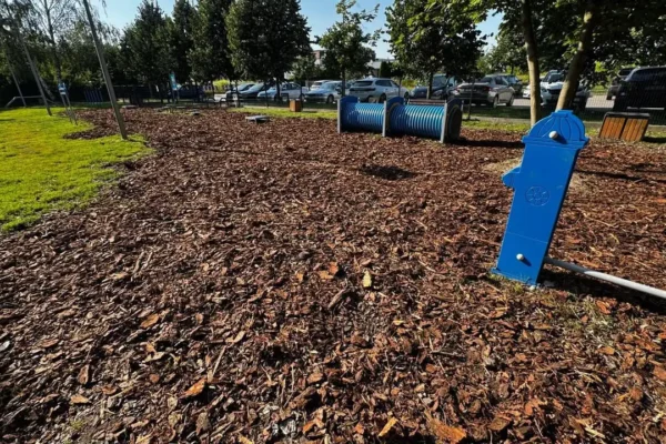 Ostrowski Psi Park odnowiony: nowa kora i odświeżone ławki