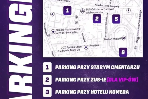 Parkingi na IMP w Ostrowie Wielkopolskim – gdzie zaparkować?