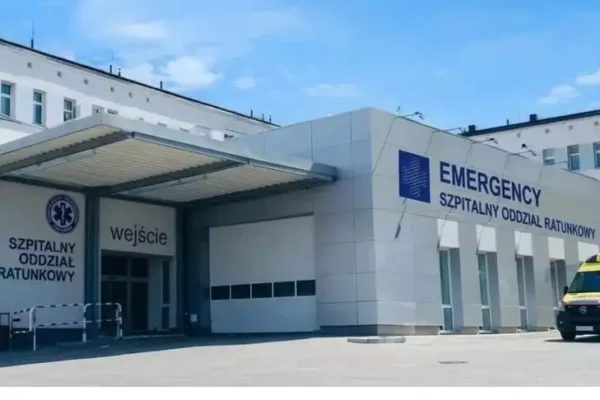 Wzruszające podziękowania dla personelu szpitala w Ostrowie od rodziców dwuletniego Bruna