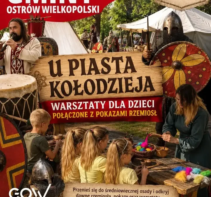 Średniowieczna osada stanie w Gorzycach Wielkich podczas Święta Gminy