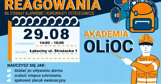 Dożynki w Łąkocinach z nauką reagowania na alarmy