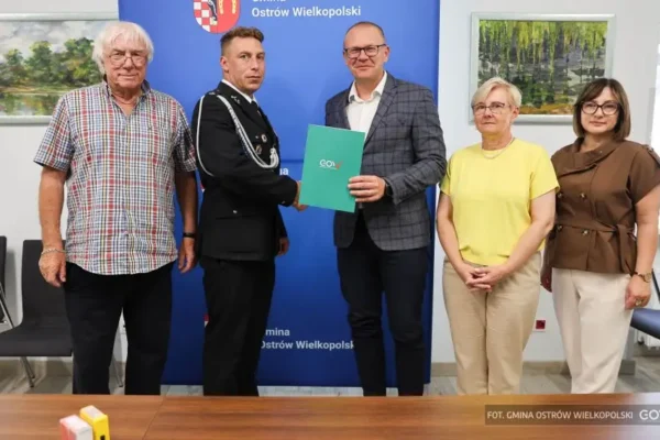 Gmina Ostrów Wielkopolski dofinansuje cztery jednostki OSP