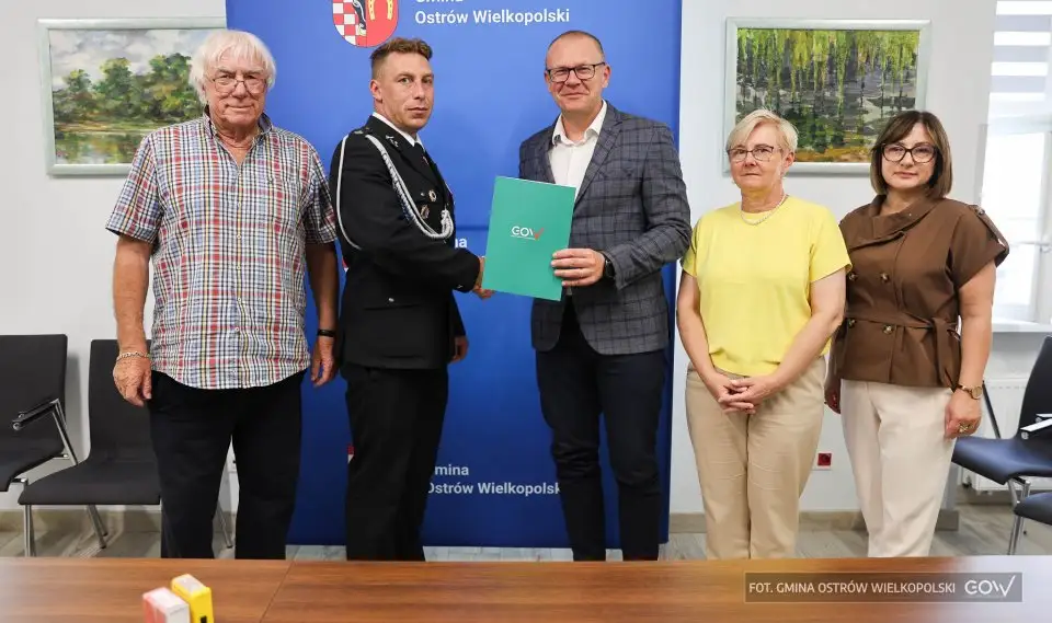 Gmina Ostrów Wielkopolski dofinansuje cztery jednostki OSP