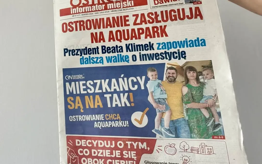 Ostrowianie chcą aquaparku? Prezydent zapowiada walkę o inwestycję