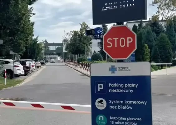 Nowy system parkingowy w szpitalu w Ostrowie Wielkopolskim