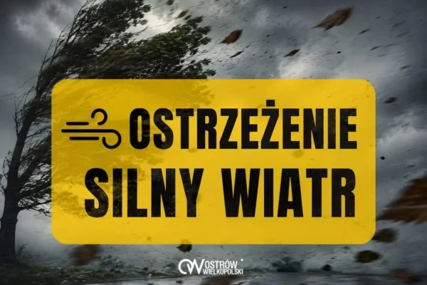 Ostrzeżenie IMGW: Silny wiatr i burze w nocy z piątku na sobotę