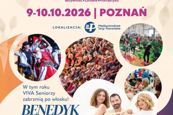 Gmina Ostrów Wielkopolski organizuje darmowy wyjazd na Targi VIVA SENIORZY w Poznaniu