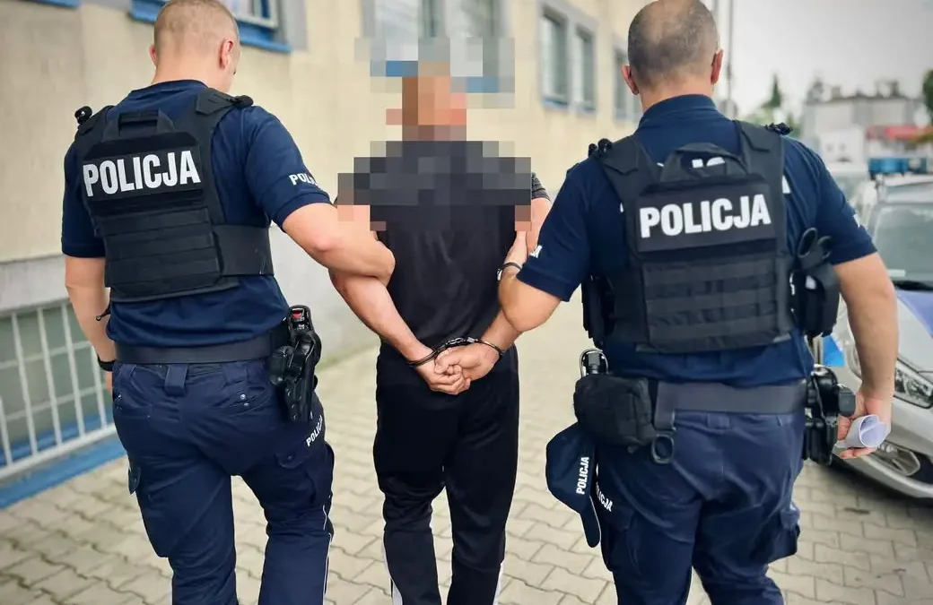 41-latek zatrzymany po ataku na byłą partnerkę przed sklepem w gminie Przygodzice
