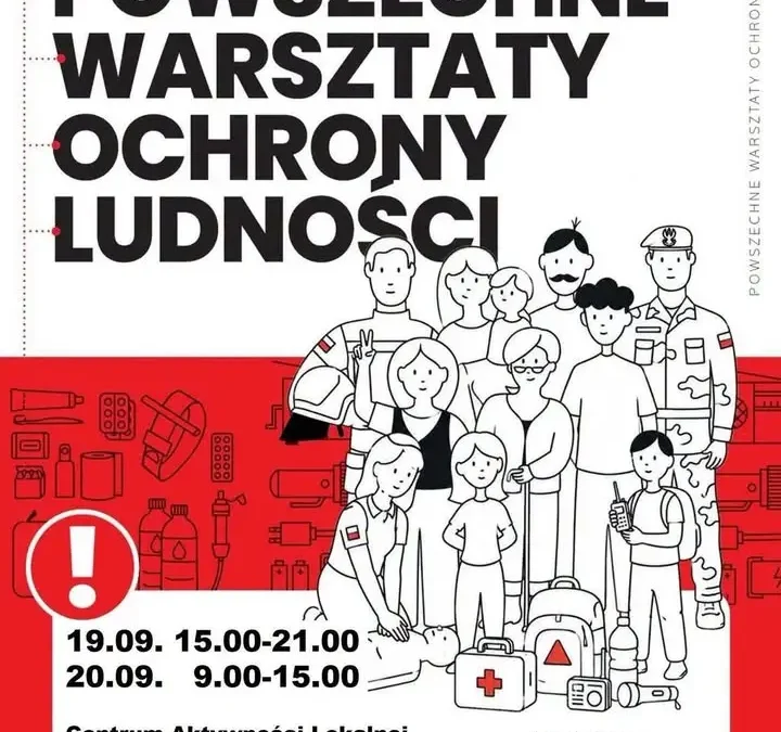 Powszechne Warsztaty Ochrony Ludności w Ostrowie Wielkopolskim – trwają zapisy