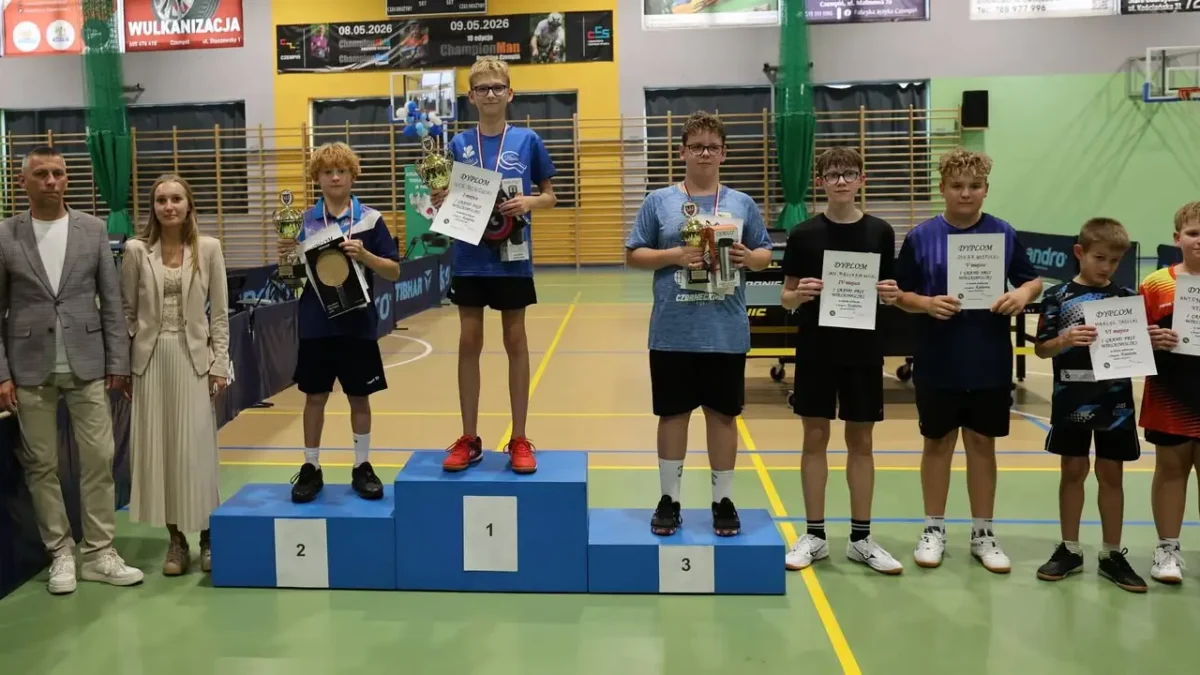 Tenis stołowy: Zawodnicy z Wysocka Wielkiego z mocnym startem sezonu 2026/2027
