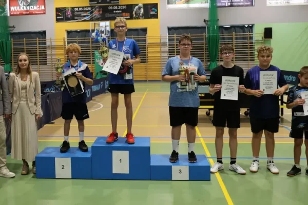 Tenis stołowy: Zawodnicy z Wysocka Wielkiego z mocnym startem sezonu 2026/2027