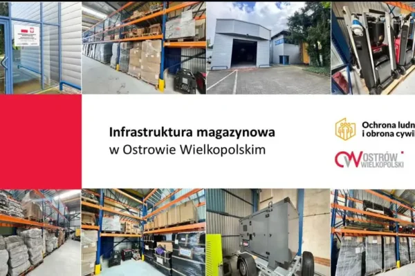 Magazyn Ochrony Ludności w Ostrowie Wielkopolskim: wyposażony i gotowy na kryzysy