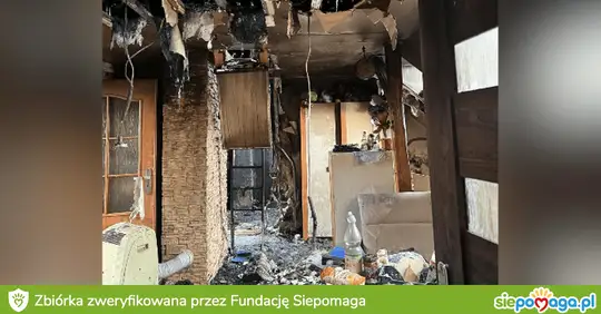 Pożar w Wysocku Wielkim. Wójt apeluje o wsparcie dla poszkodowanych mieszkańców