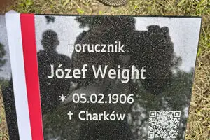 Janków Zaleśny uczcił pamięć por. Józefa Weighta w Lasku Katyńskim