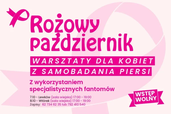 Bezpłatne warsztaty samobadania piersi w Gminie Ostrów Wielkopolski