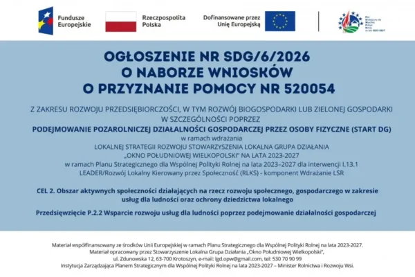 Nawet 100 tys. zł na start własnej firmy. Rusza nabór wniosków dla przedsiębiorczych z południowej Wielkopolski