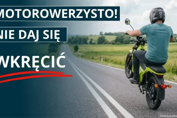 Motorowerzyści na drogach: bezpieczeństwo zależy od rozwagi i techniki