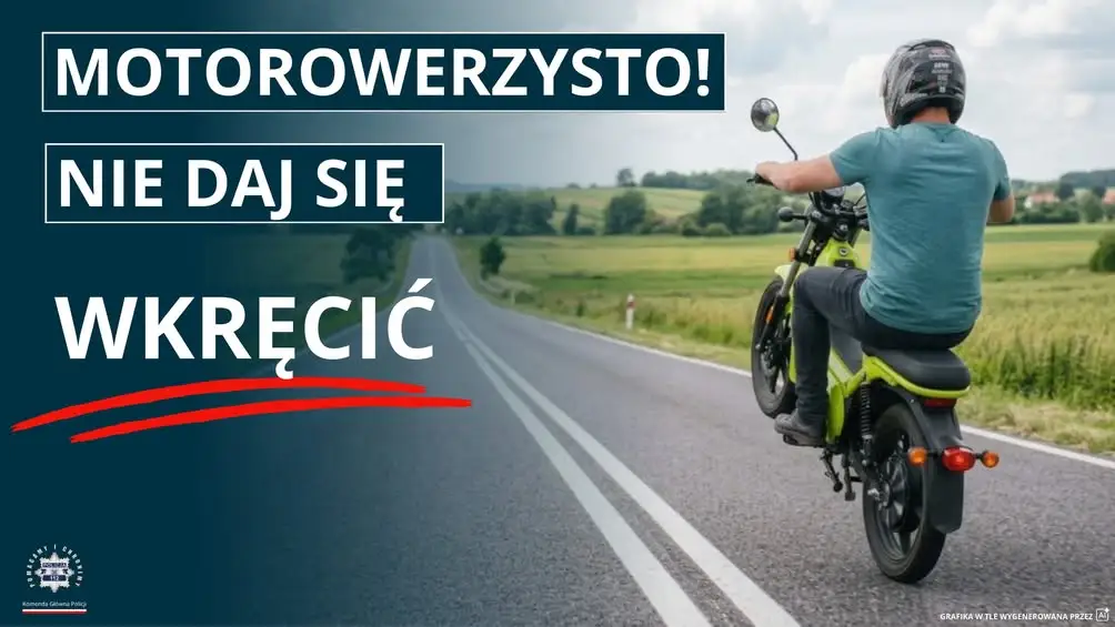 Motorowerzyści na drogach: bezpieczeństwo zależy od rozwagi i techniki