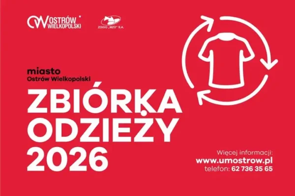 Ostrów Wielkopolski: rusza druga edycja zbiórki odzieży i tekstyliów