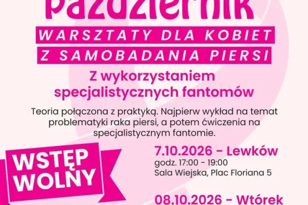 Różowy październik w Gminie Ostrów Wielkopolski – warsztaty samobadania piersi