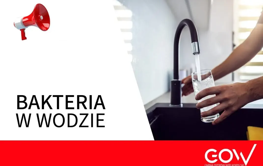 Sanepid ostrzega: skażona woda w gminie Ostrów Wielkopolski. Zakaz spożycia w Świeligowie